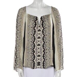 Nicole Miller Artelier Silk Blouse S